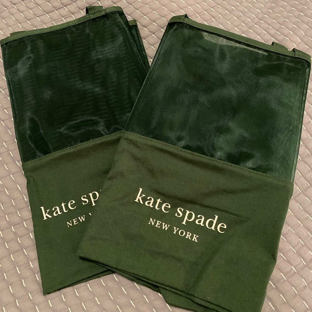 Kate Spade nylon/cotton travel tote